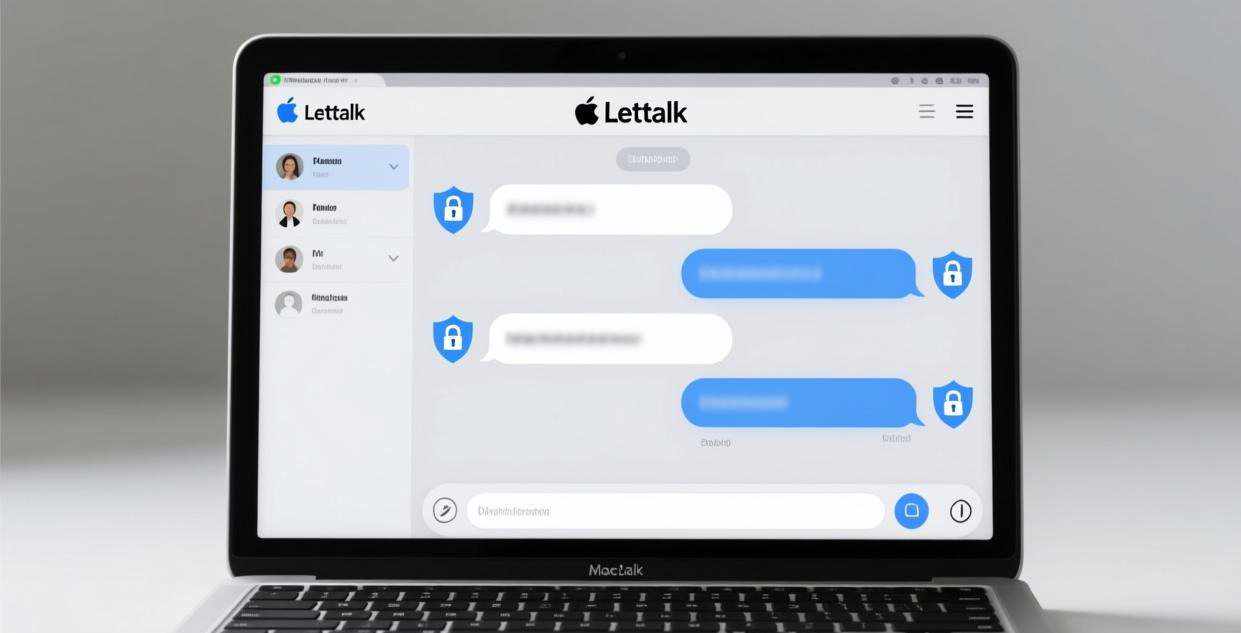 适用于 Mac 系统的 Letstalk 客户端界面
